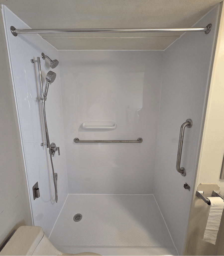 Erie Bath Fitters Albion Shower Remodel