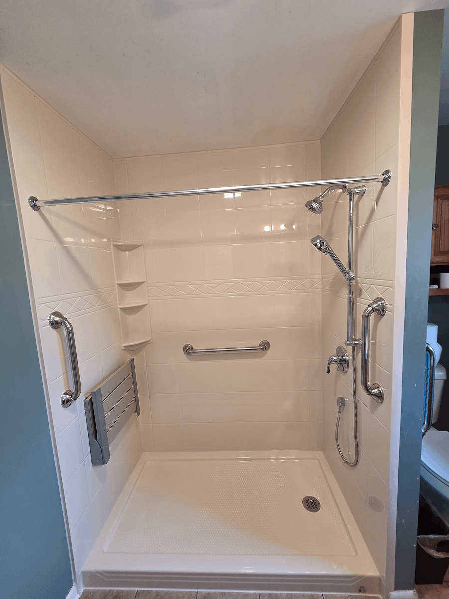 Erie Bath Fitters Smethville Shower Remodel